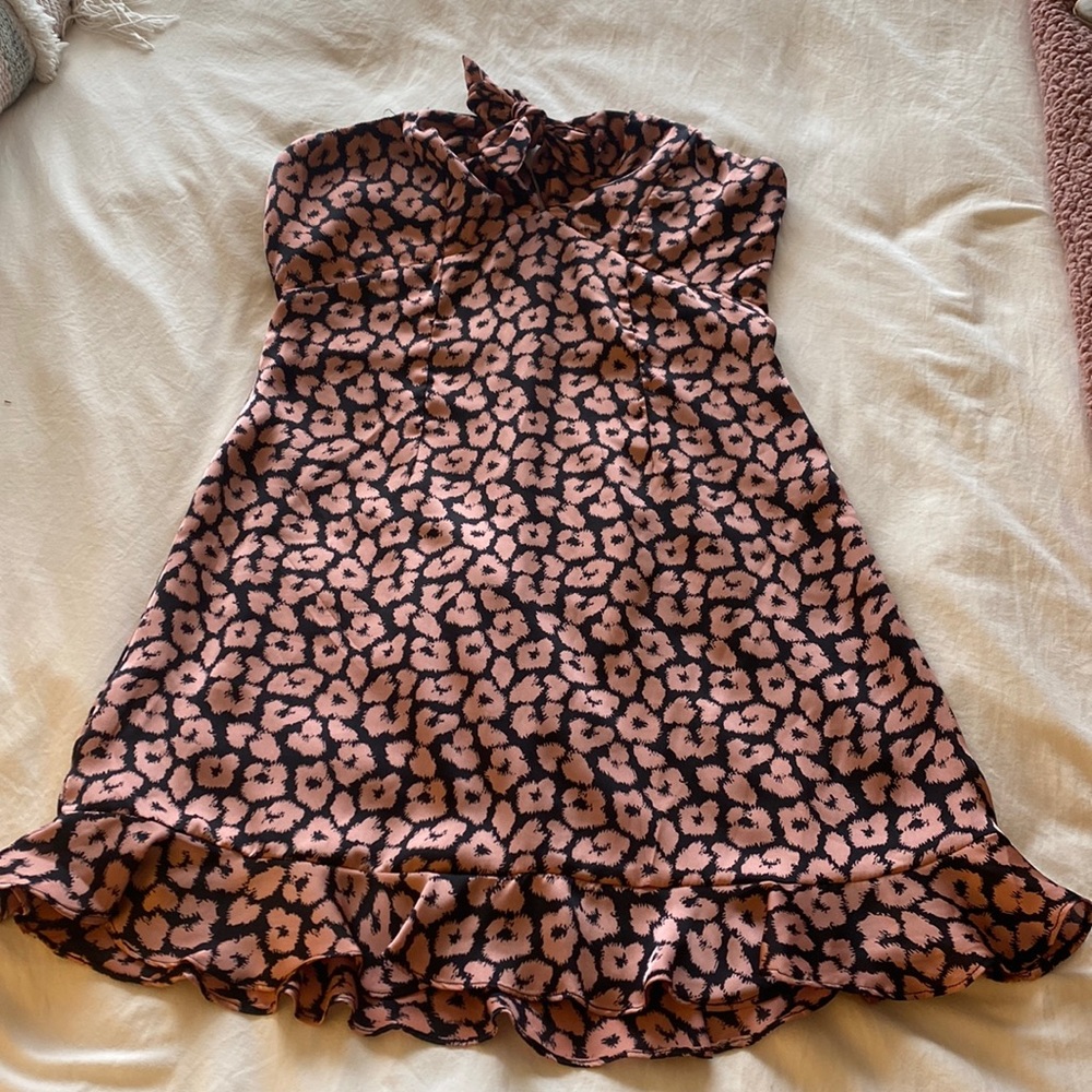 Cheetah mini dress